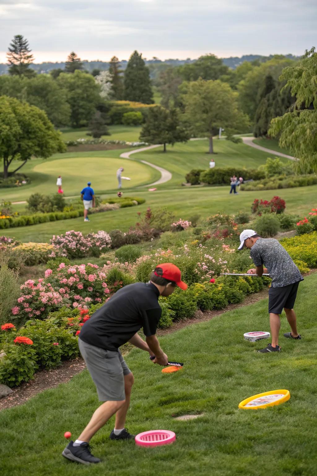 Frisbee Golf: Creativity meets fun in this DIY game.