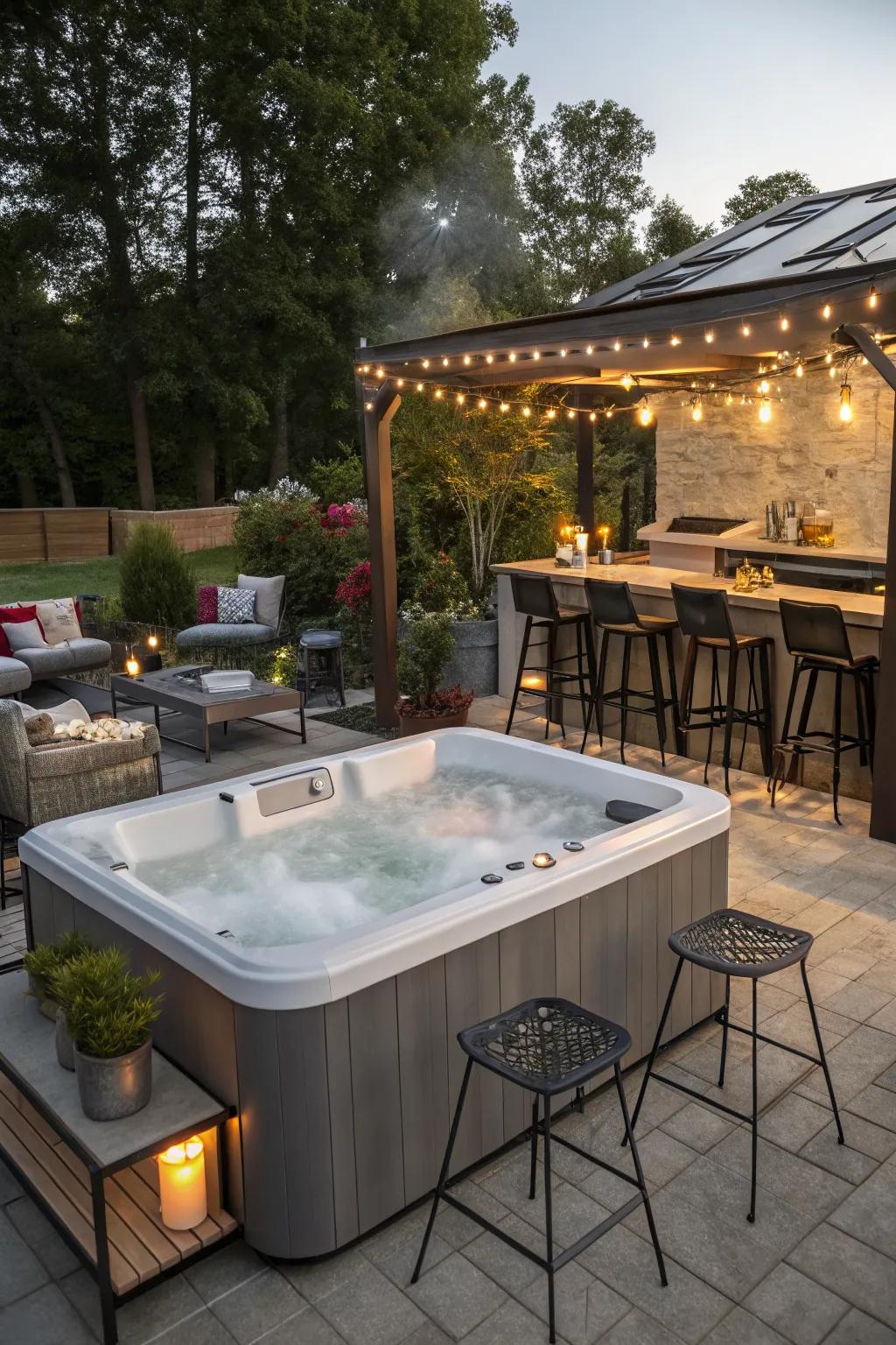 Elevate your entertaining with an outdoor bar.