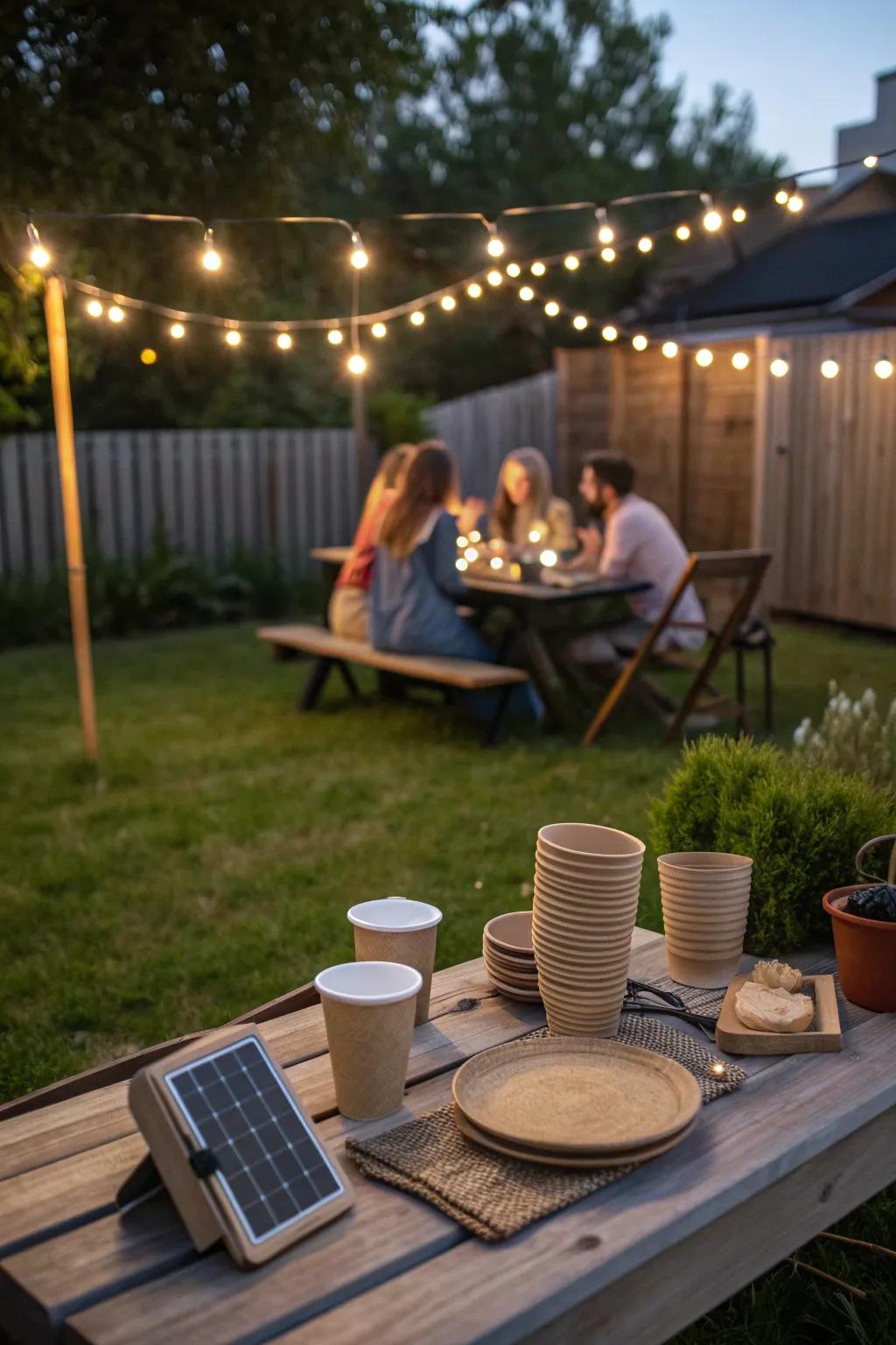 Eco-friendly choices enhance your BBQ with sustainability in mind.