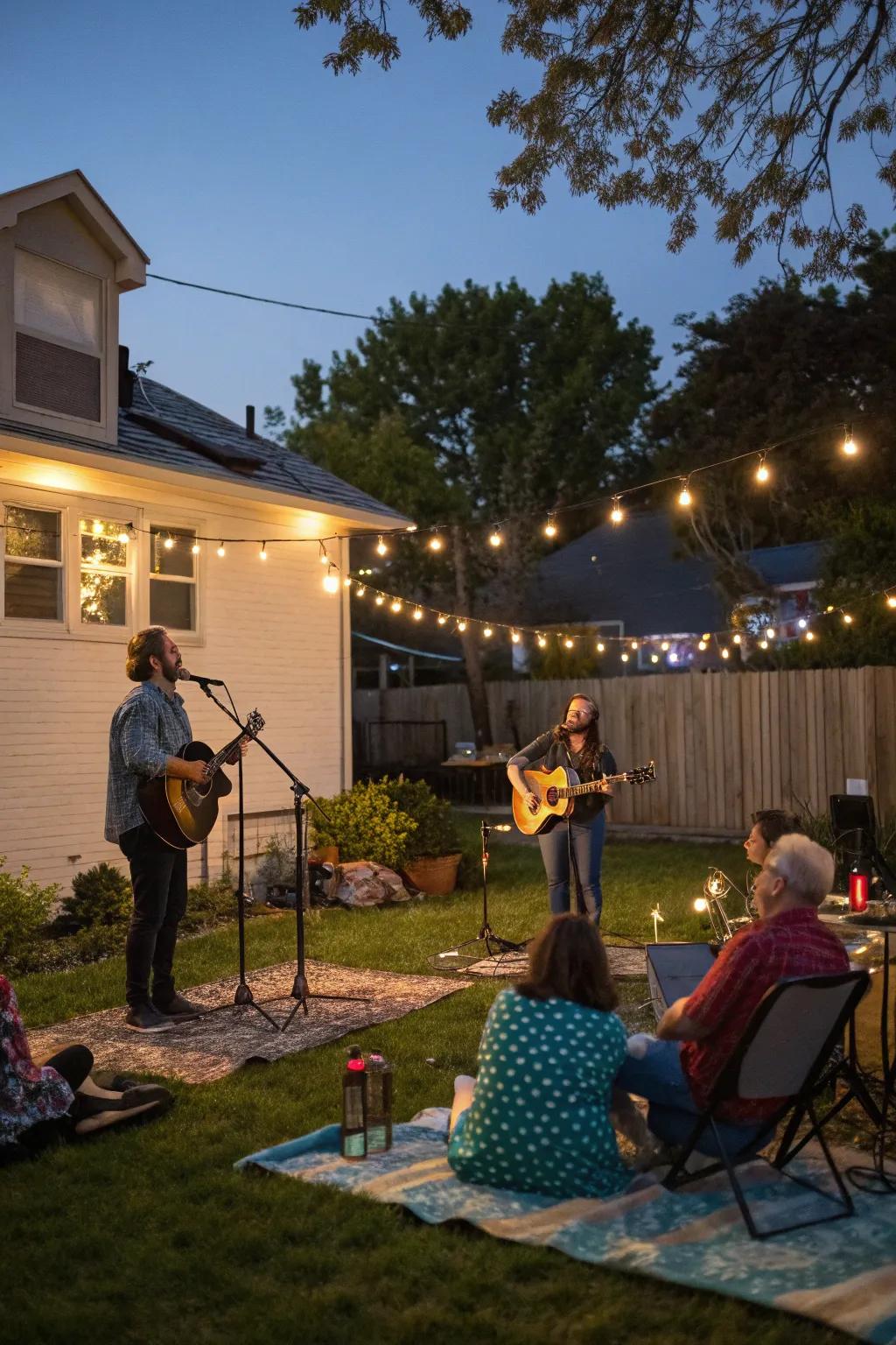 Showcasing local artists brings community support and authenticity.