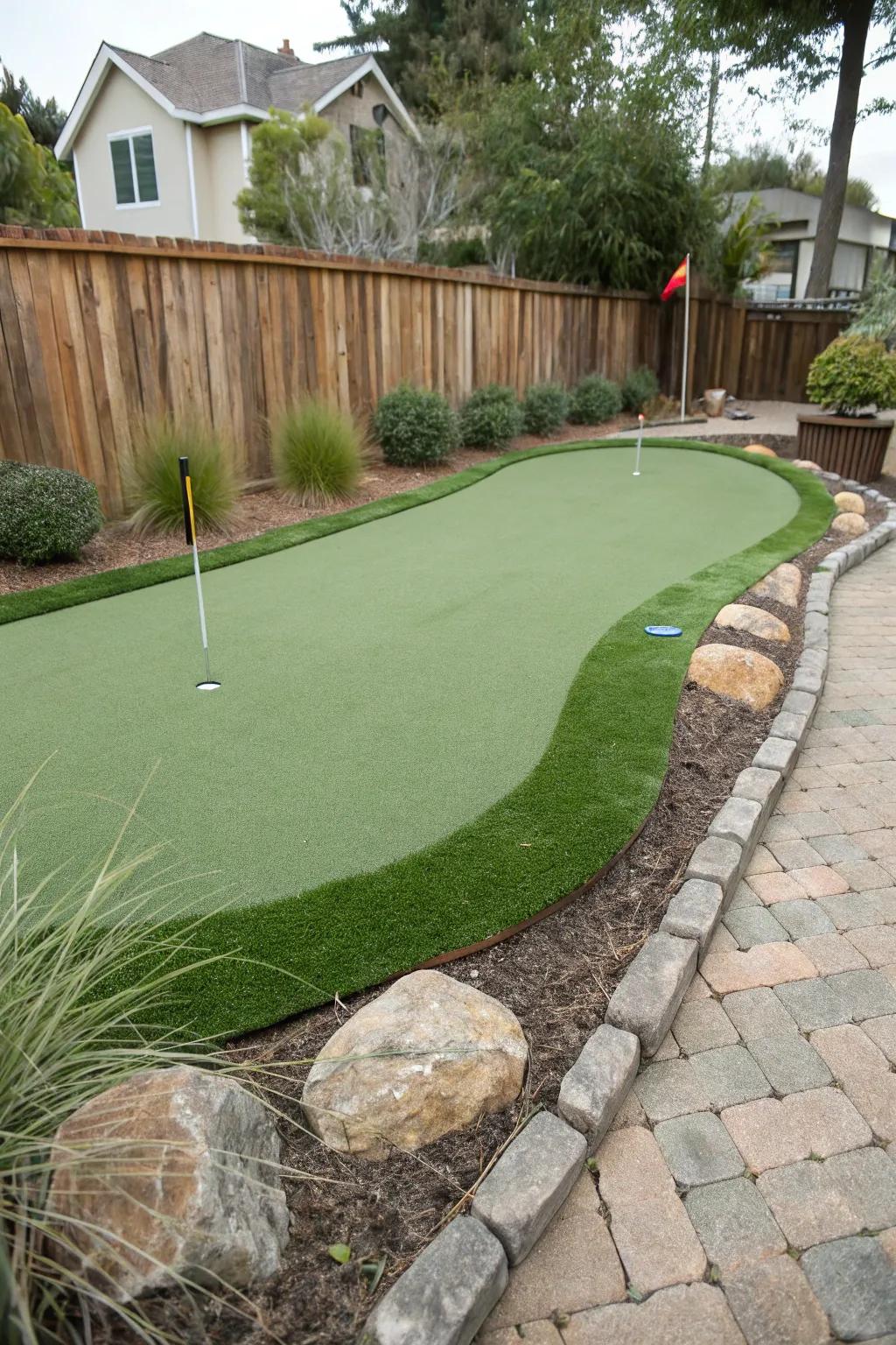 Fringe and rough areas enhance the realism of your practice.