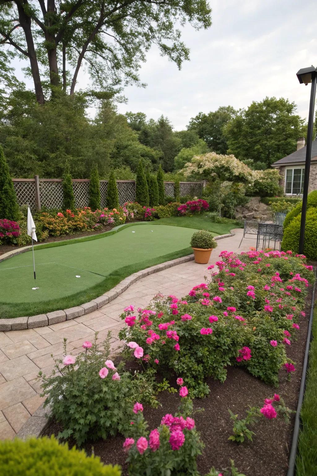 Transform your green into a secluded garden oasis.