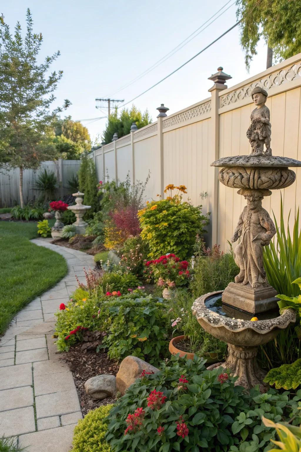 Garden sculptures bring art and interest to your outdoor space.