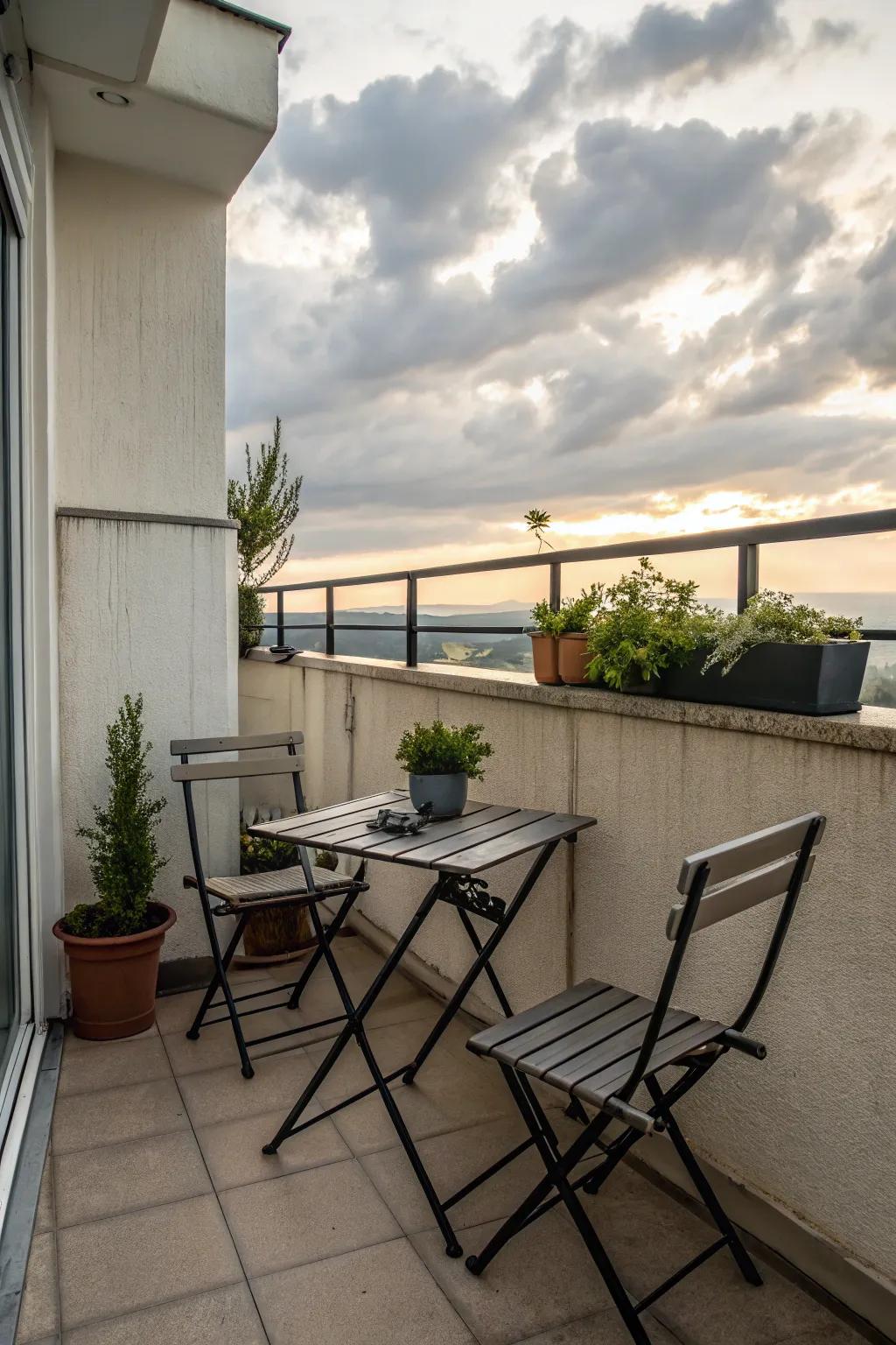 Convertible furniture offers flexibility for small spaces.