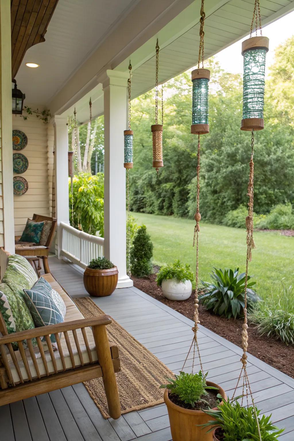 Eco-friendly decor is stylish and sustainable.