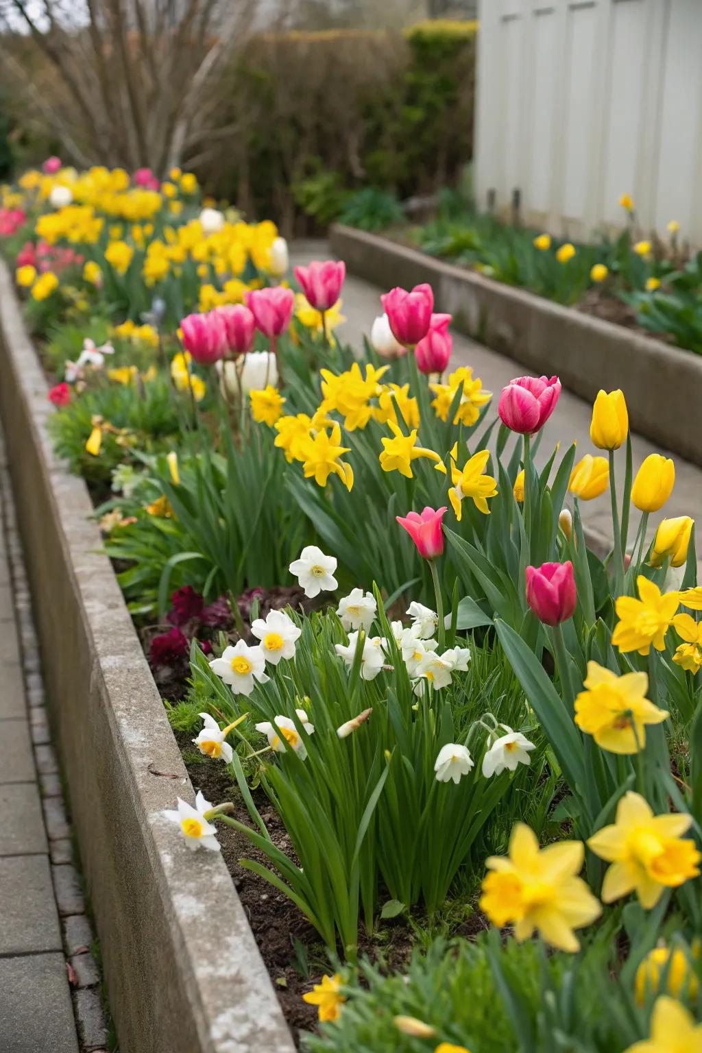 Bulbs offer surprise blooms that delight each season.