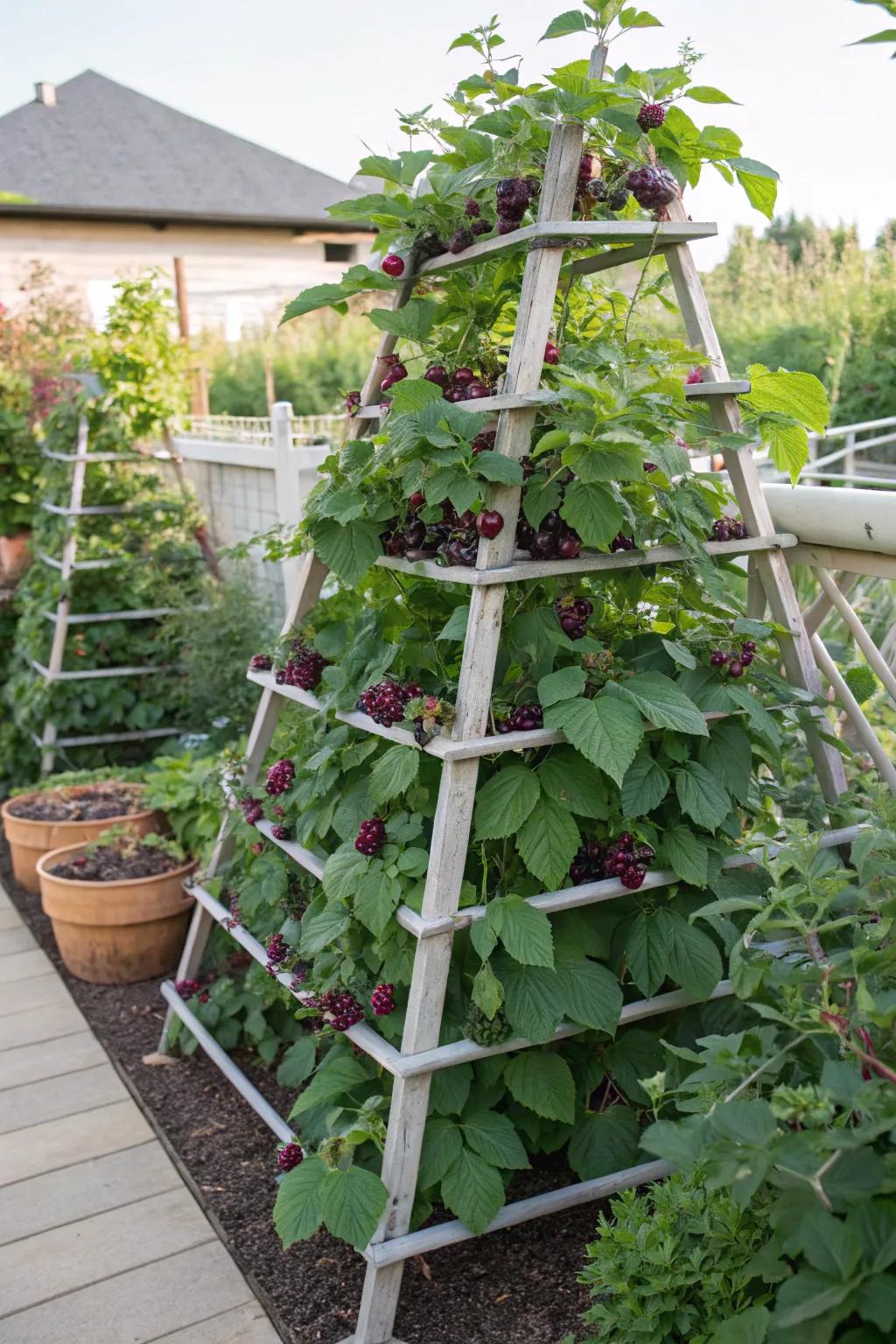 Multi-tiered systems optimize space and growth.