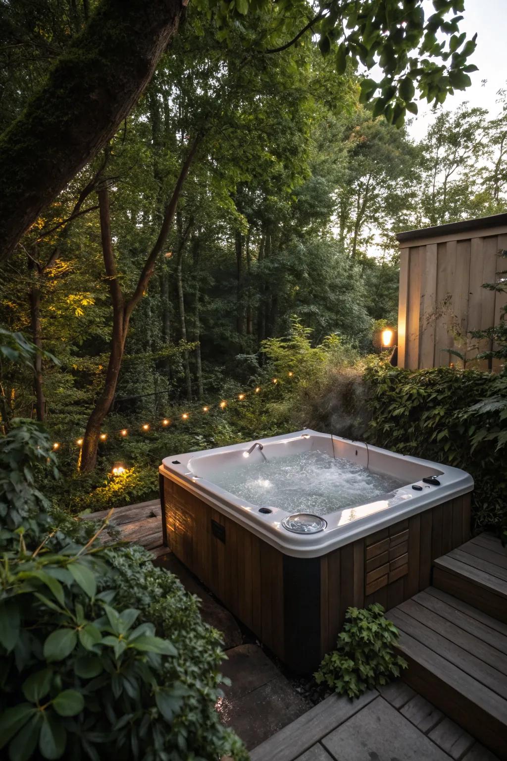 A hidden retreat for the ultimate private escape.