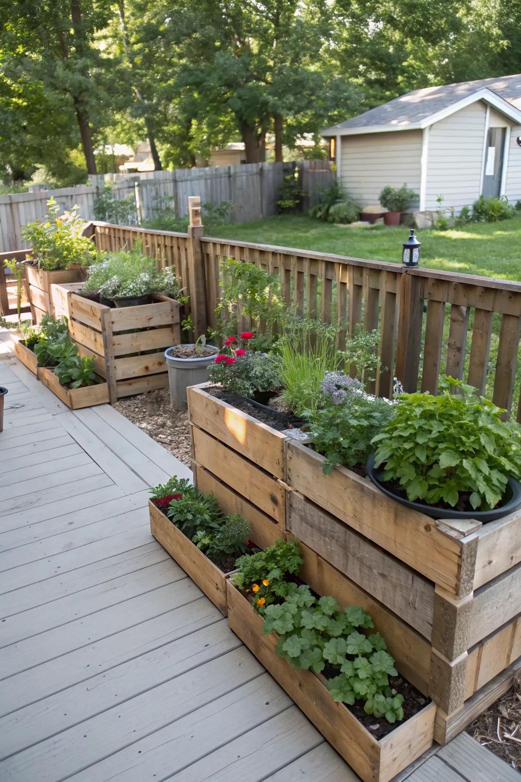 Recycled materials make stylish and sustainable decor.