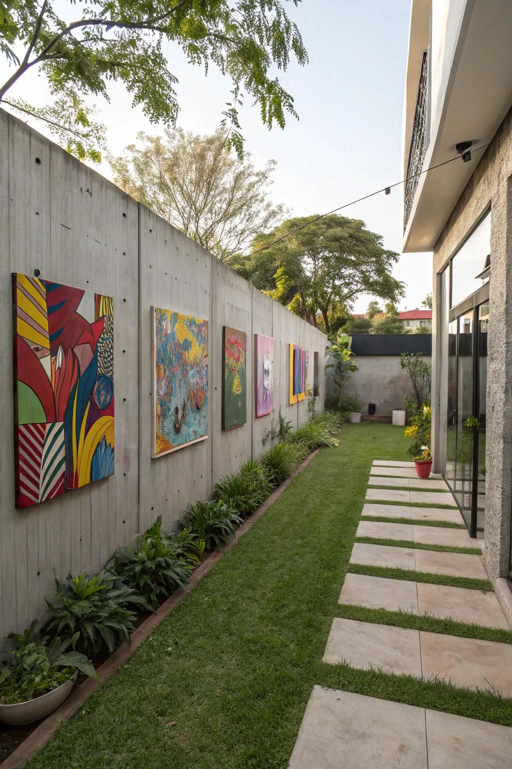 Art that transforms concrete into a canvas.