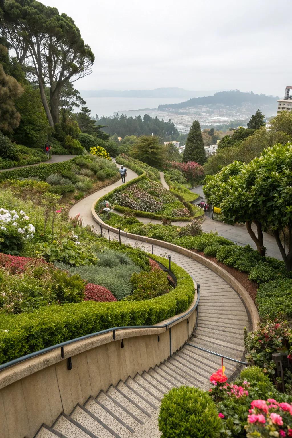 A scenic elevated path offering dynamic views.