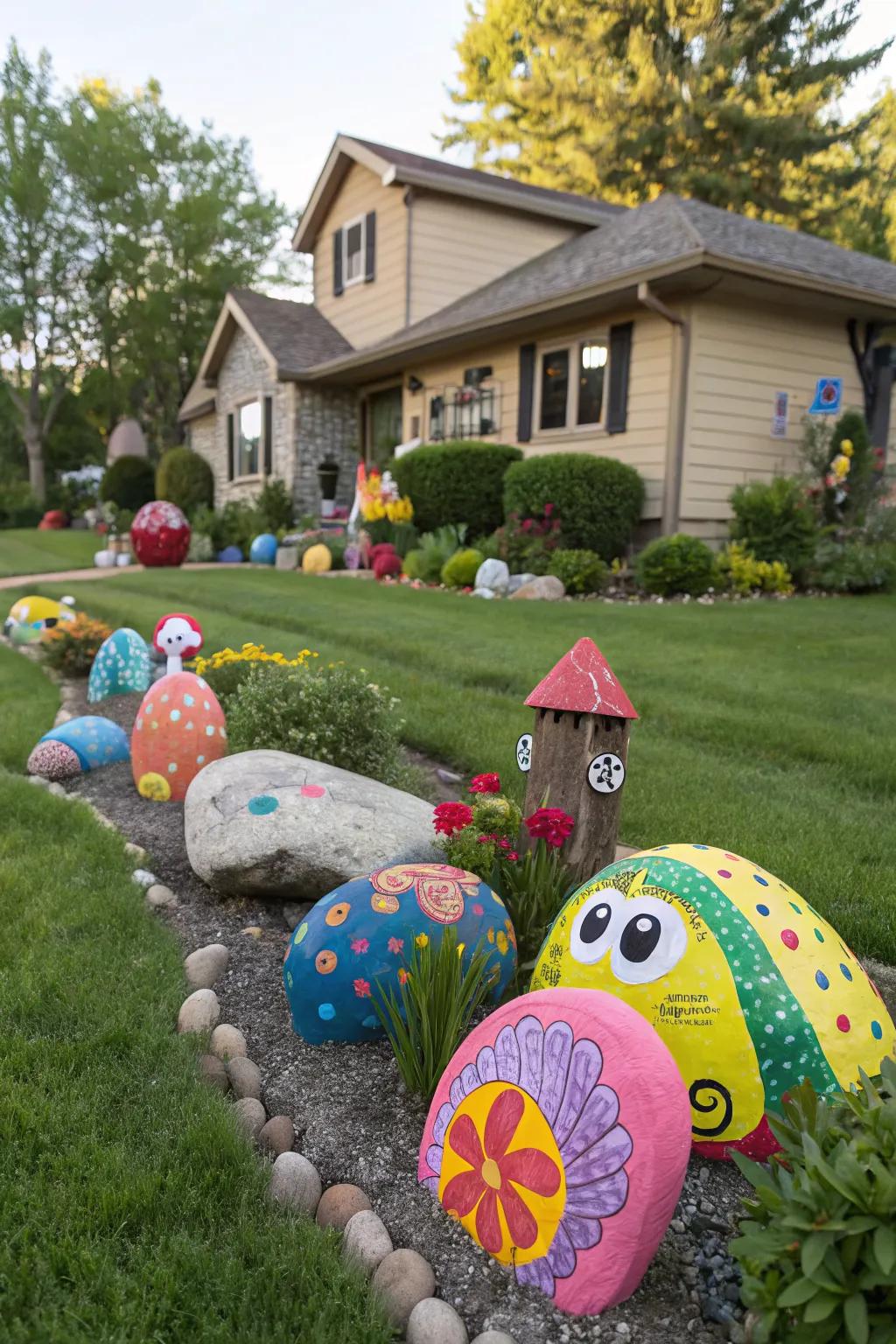 DIY yard art infuses your landscape with personality and charm.