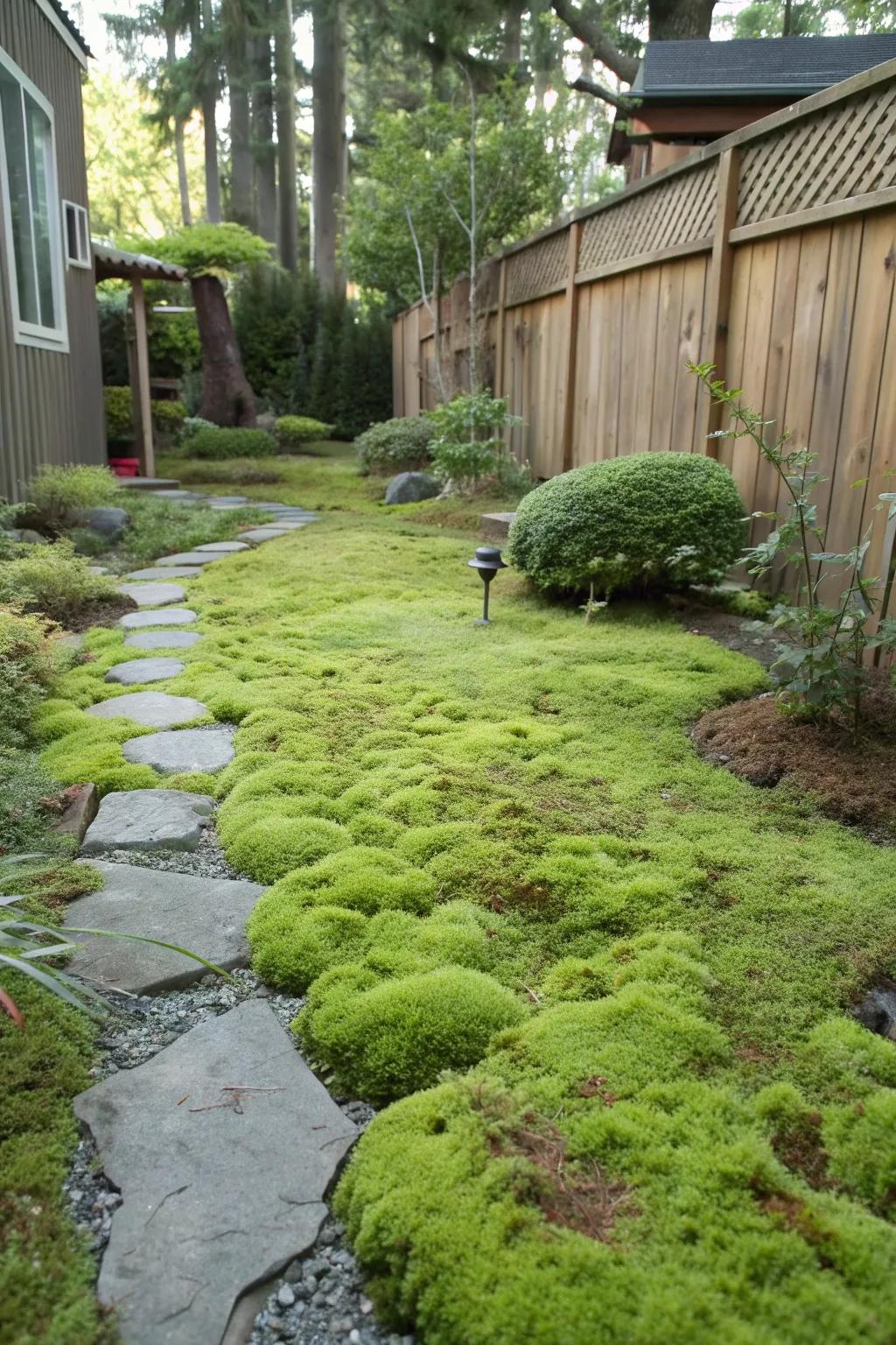 Tough yet soft ground cover for happy feet.