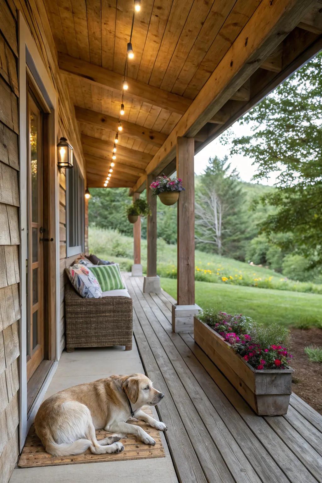 Eco-friendly materials enhance both aesthetics and sustainability.