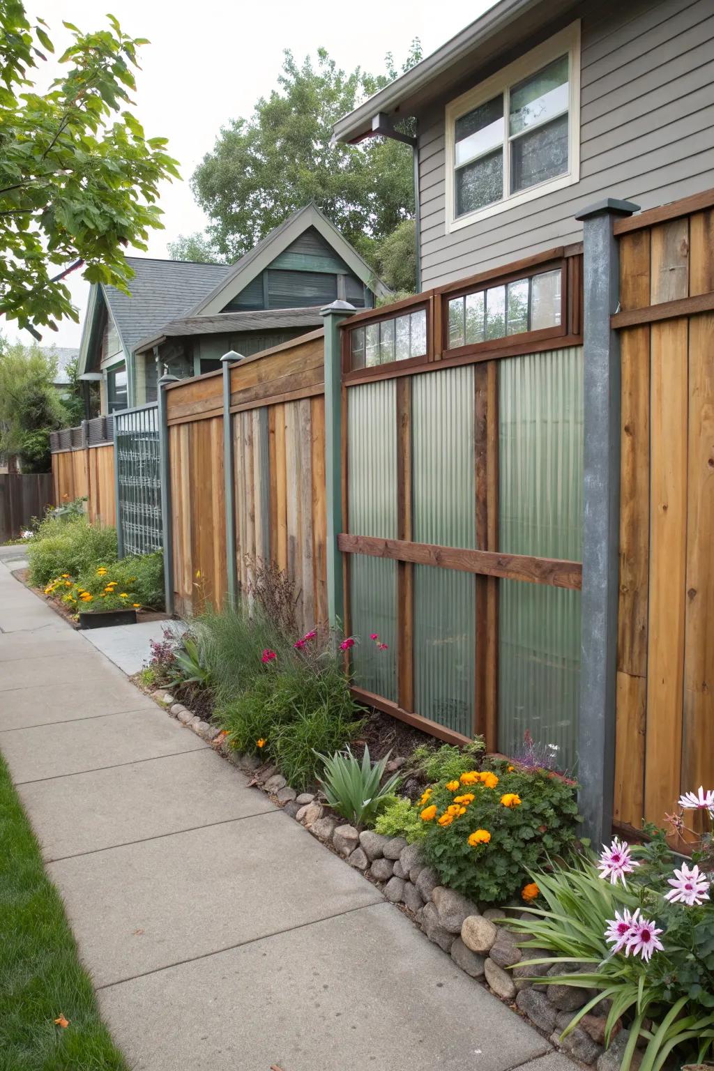 Create a custom look with a mixed material masterpiece.