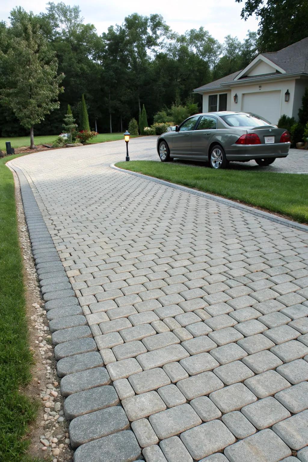 Permeable pavers offer an eco-friendly solution for driveways.