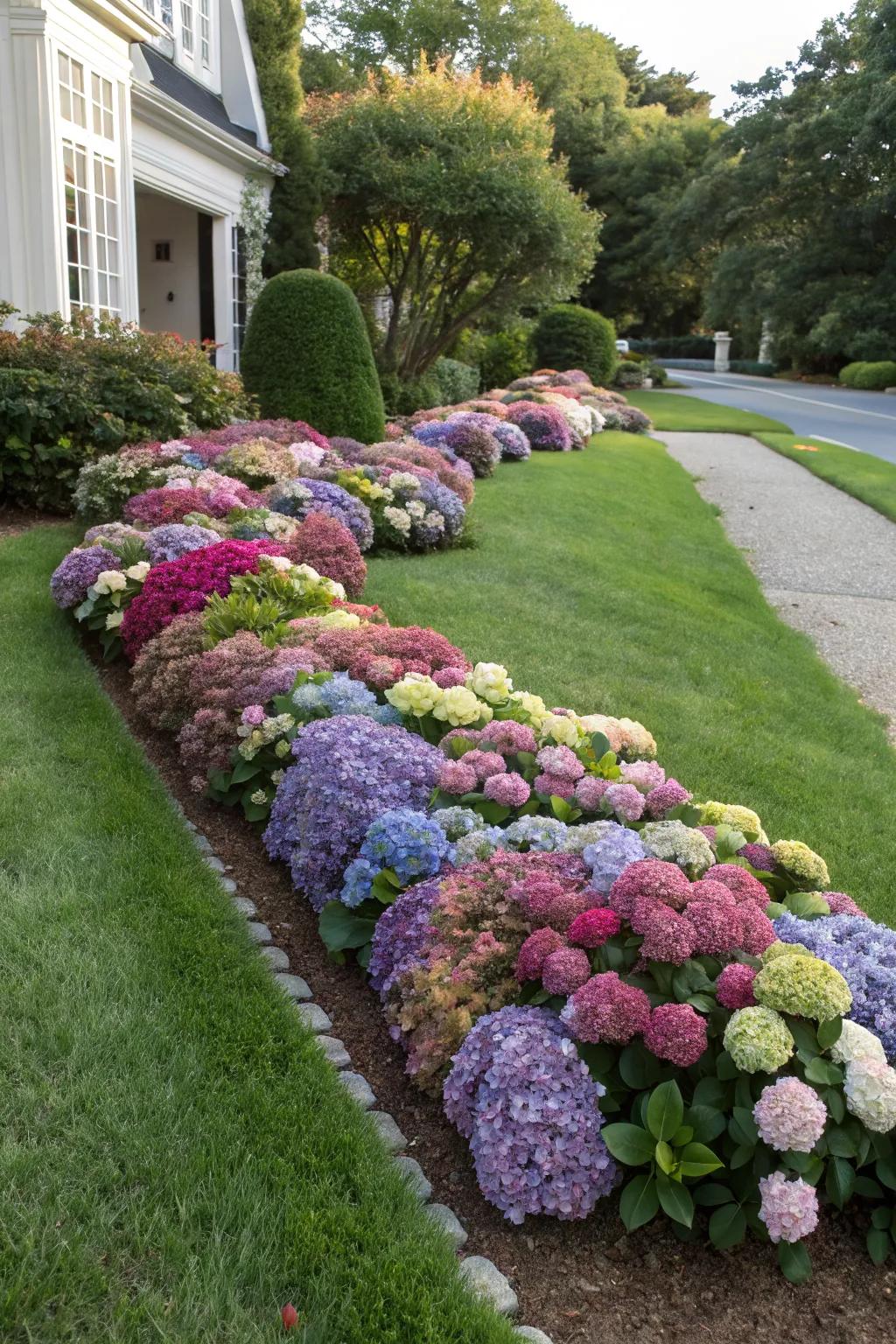 Express creativity with hydrangea art pieces.