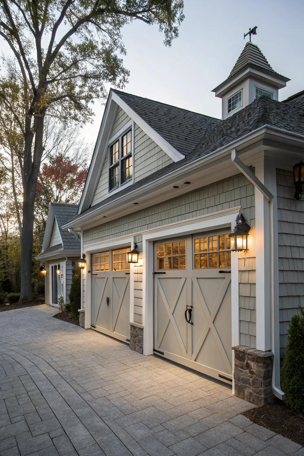 Blend traditional and modern for a unique look.