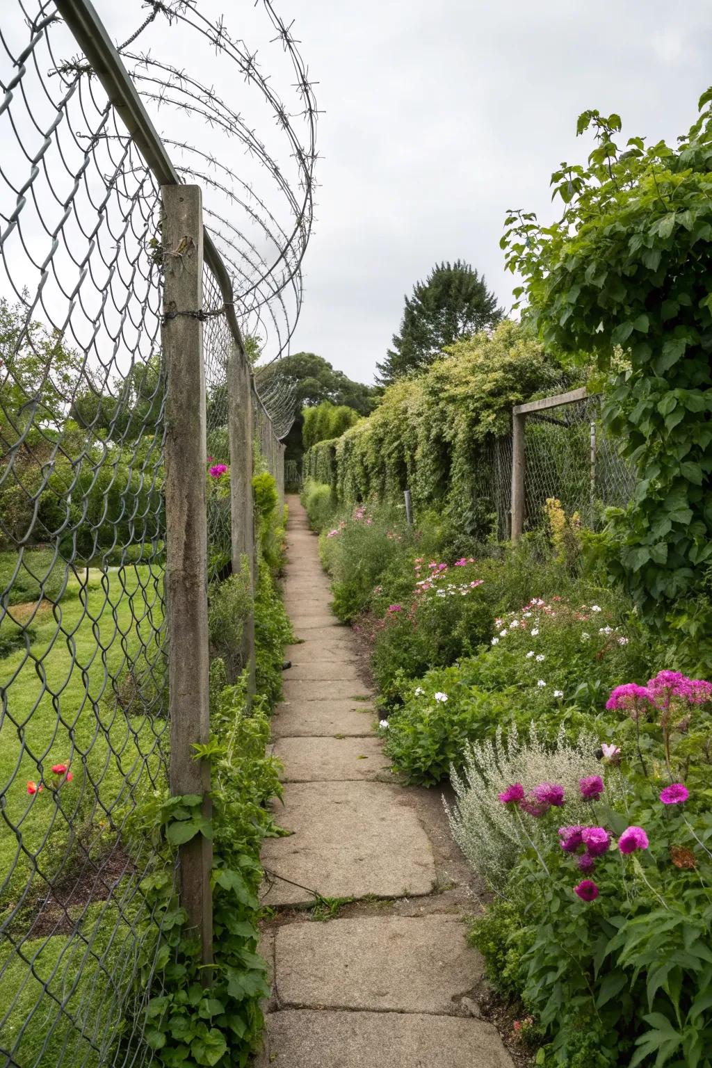 Psychological barriers can effectively deter deer without a full fence.