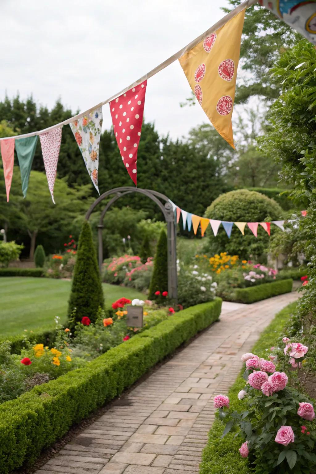 Seasonal themes keep your garden flag display fresh and festive.