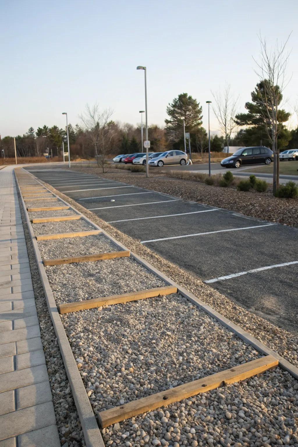 Integrated walkways create cohesion and enhance usability.