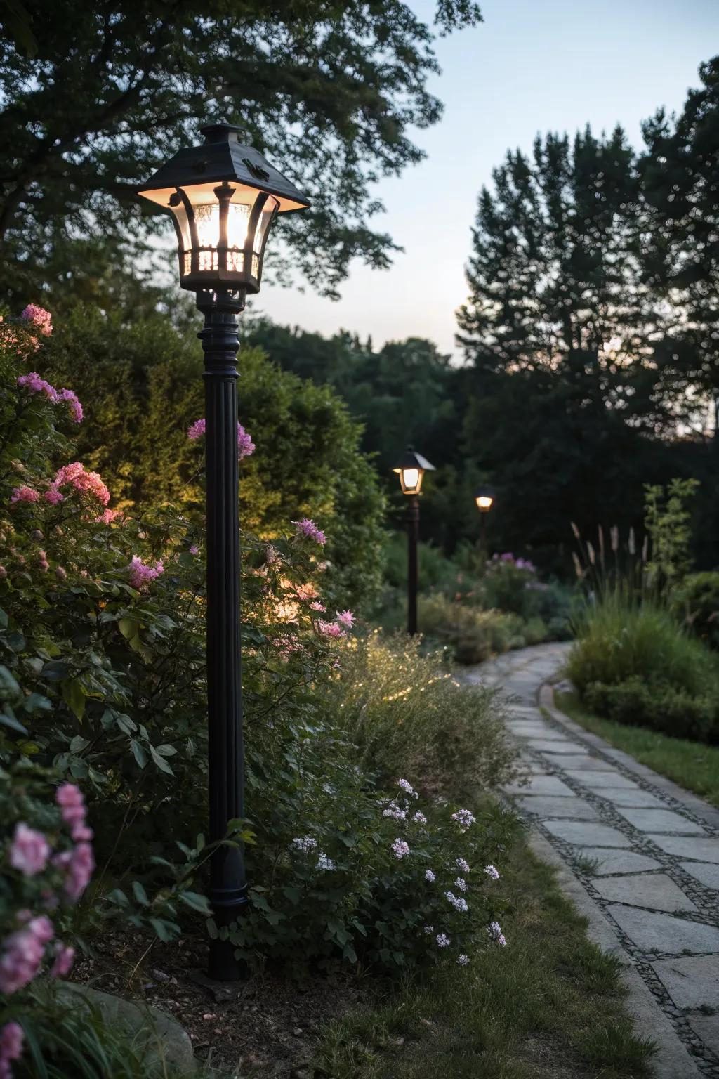 Hidden LED lights provide a subtle, ambient glow.