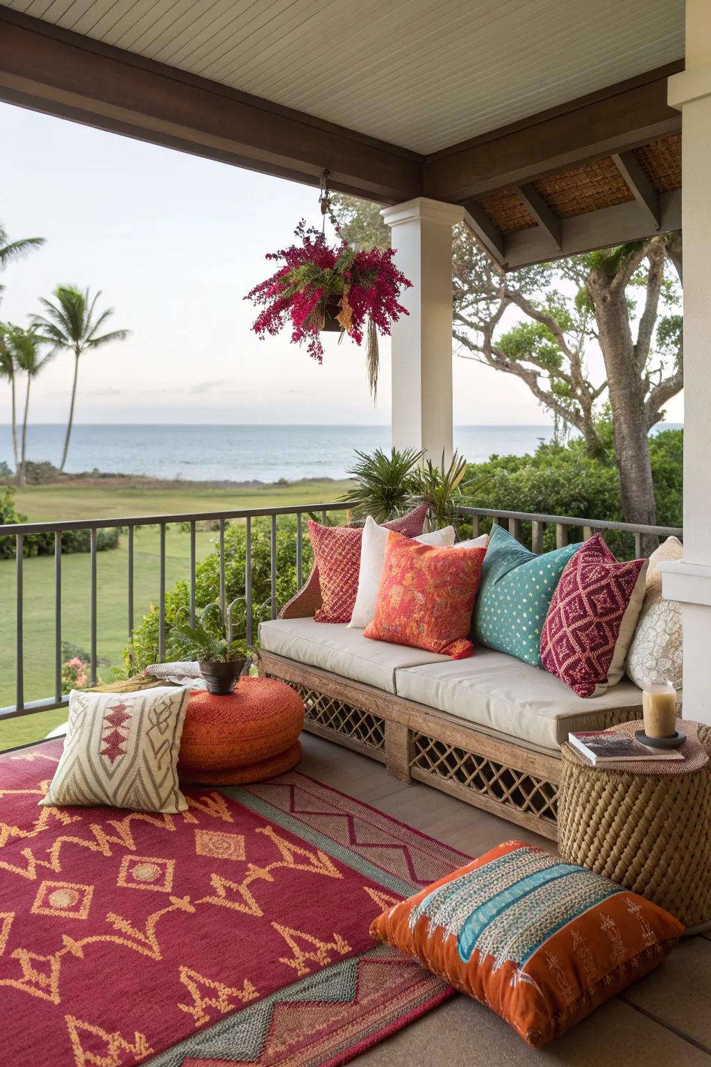 Refresh your lanai with seasonal decor swaps.