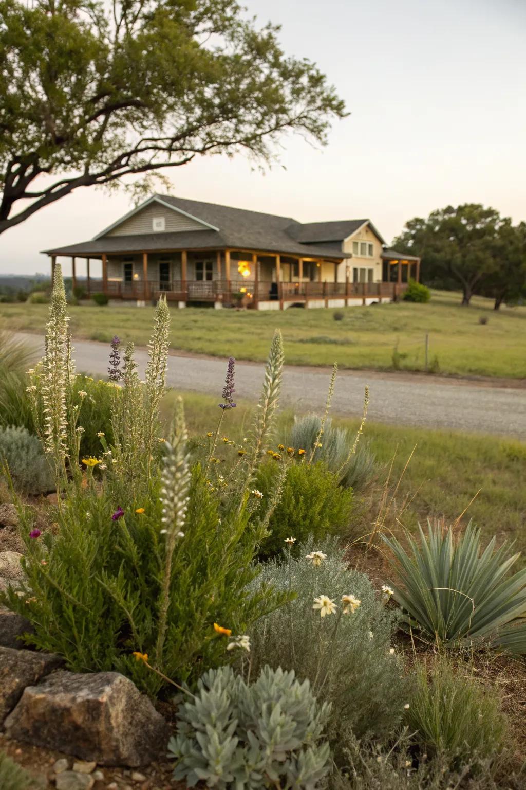 Informal layouts create a relaxed and natural atmosphere.