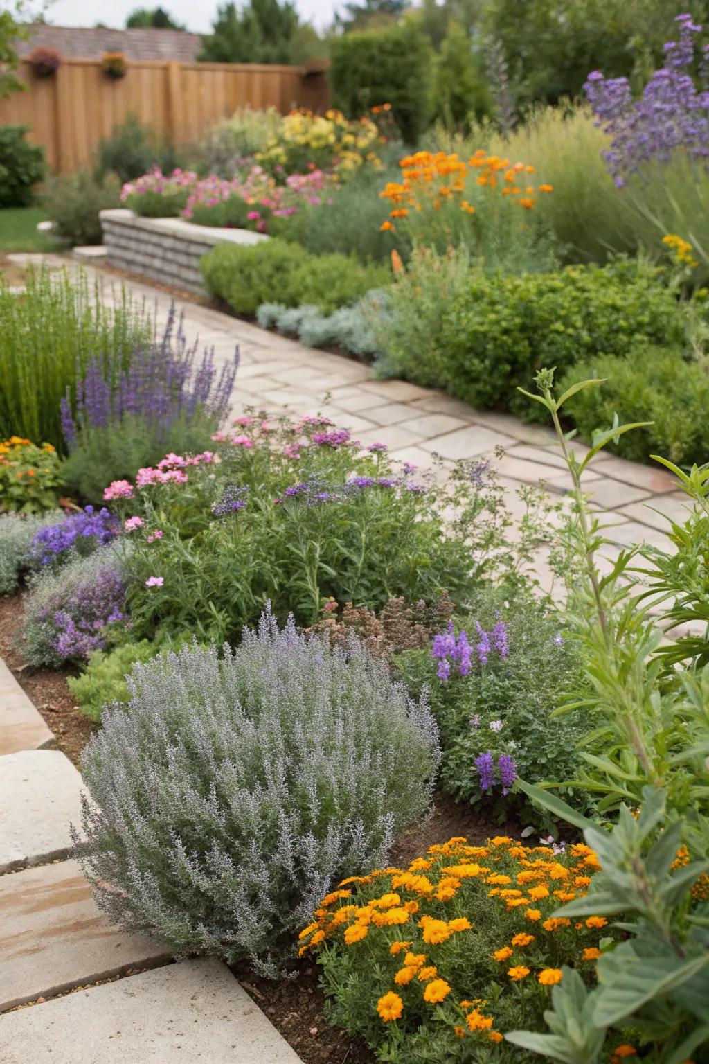 A sensory garden provides a feast for all your senses.