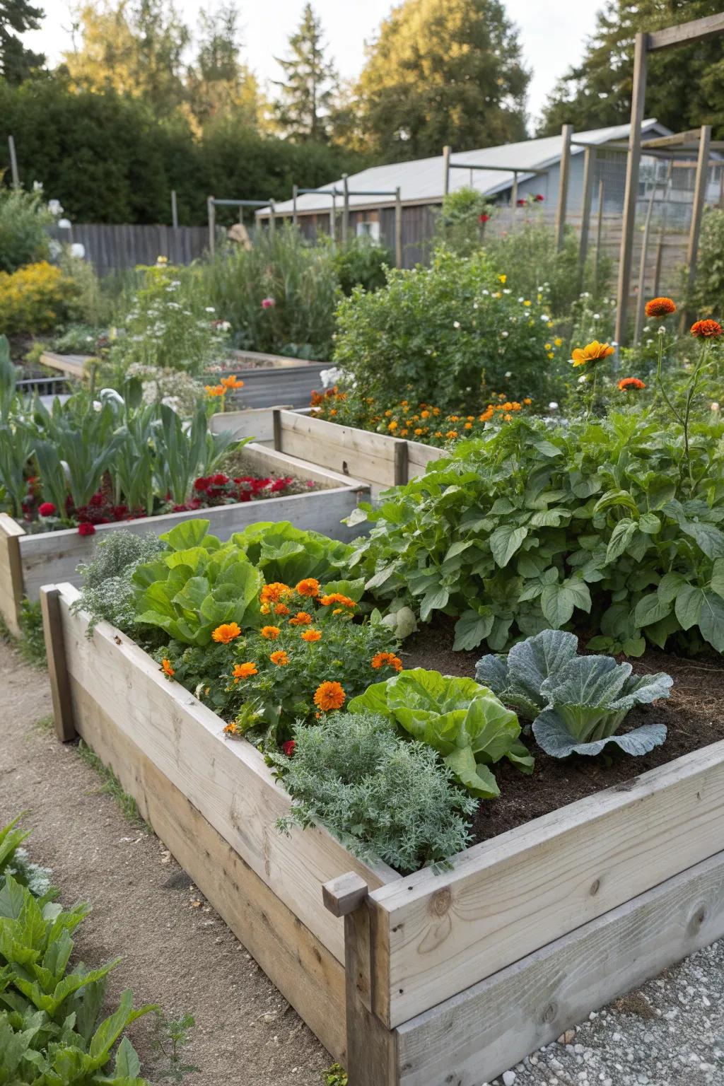 Boost yields with a pollinator-friendly layout.