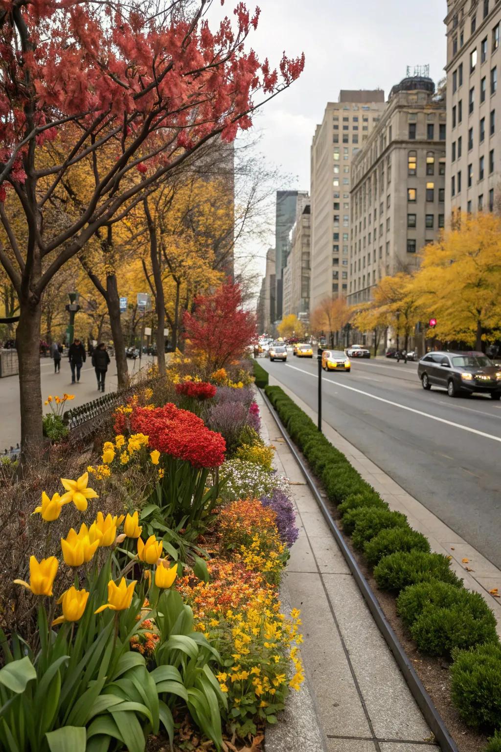 Plants with seasonal interest keep your hellstrip dynamic and colorful year-round.