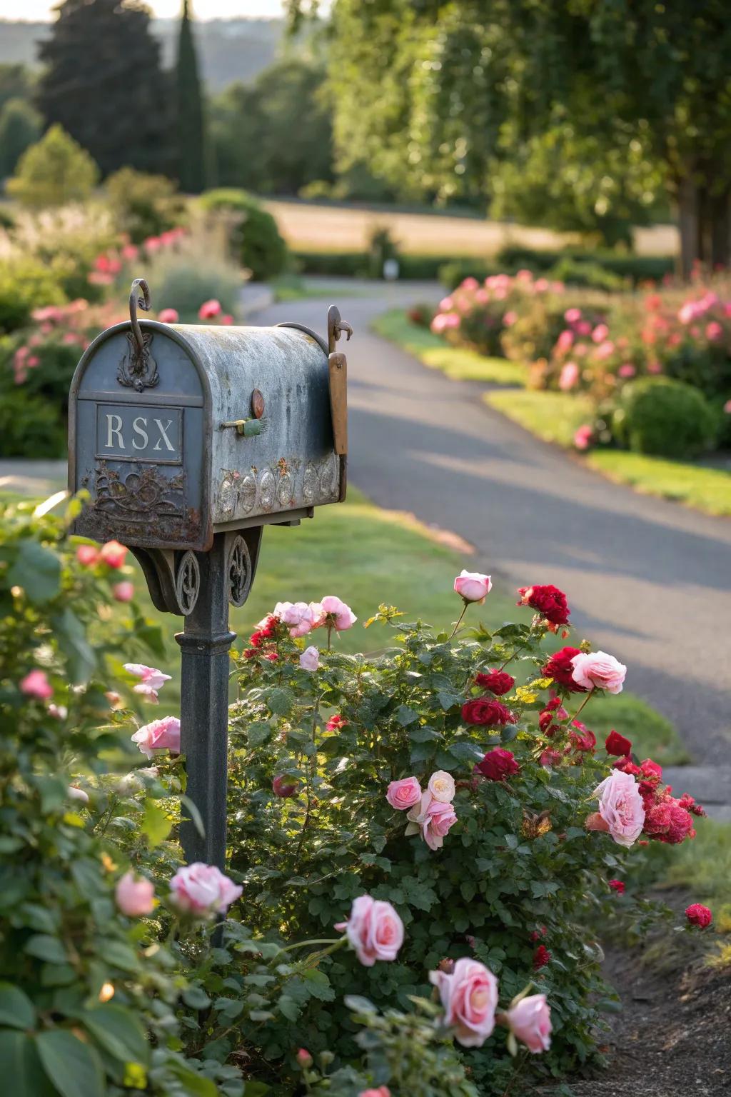Capture nostalgia with vintage style mailbox decals.