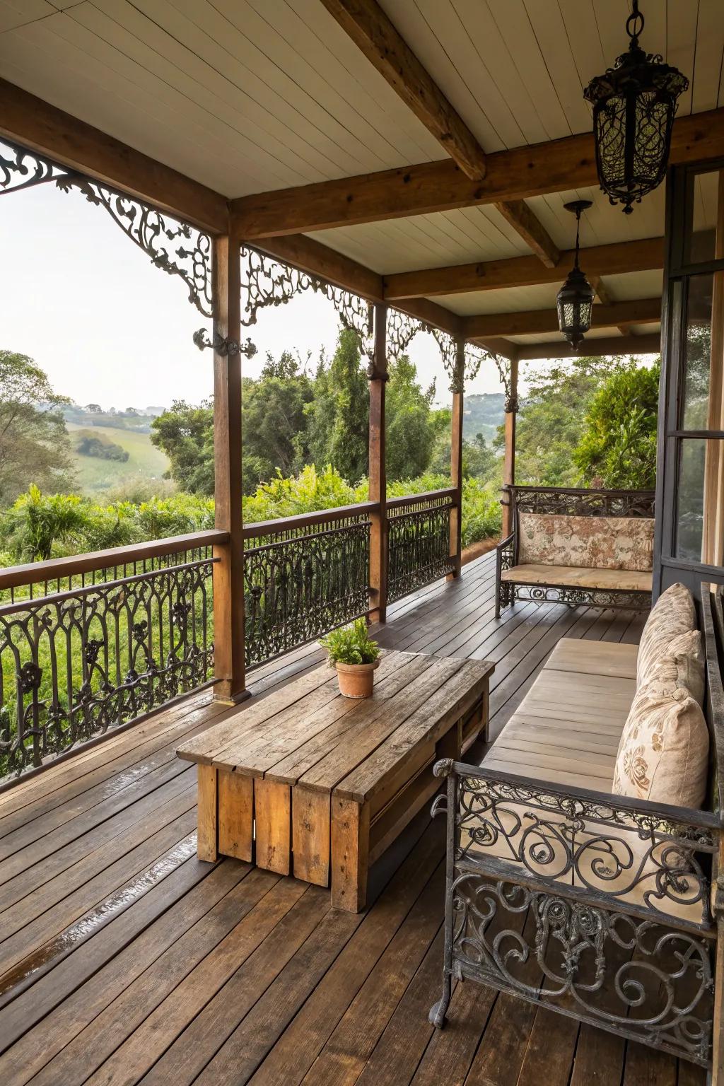 Sustainable materials offer eco-friendly charm.
