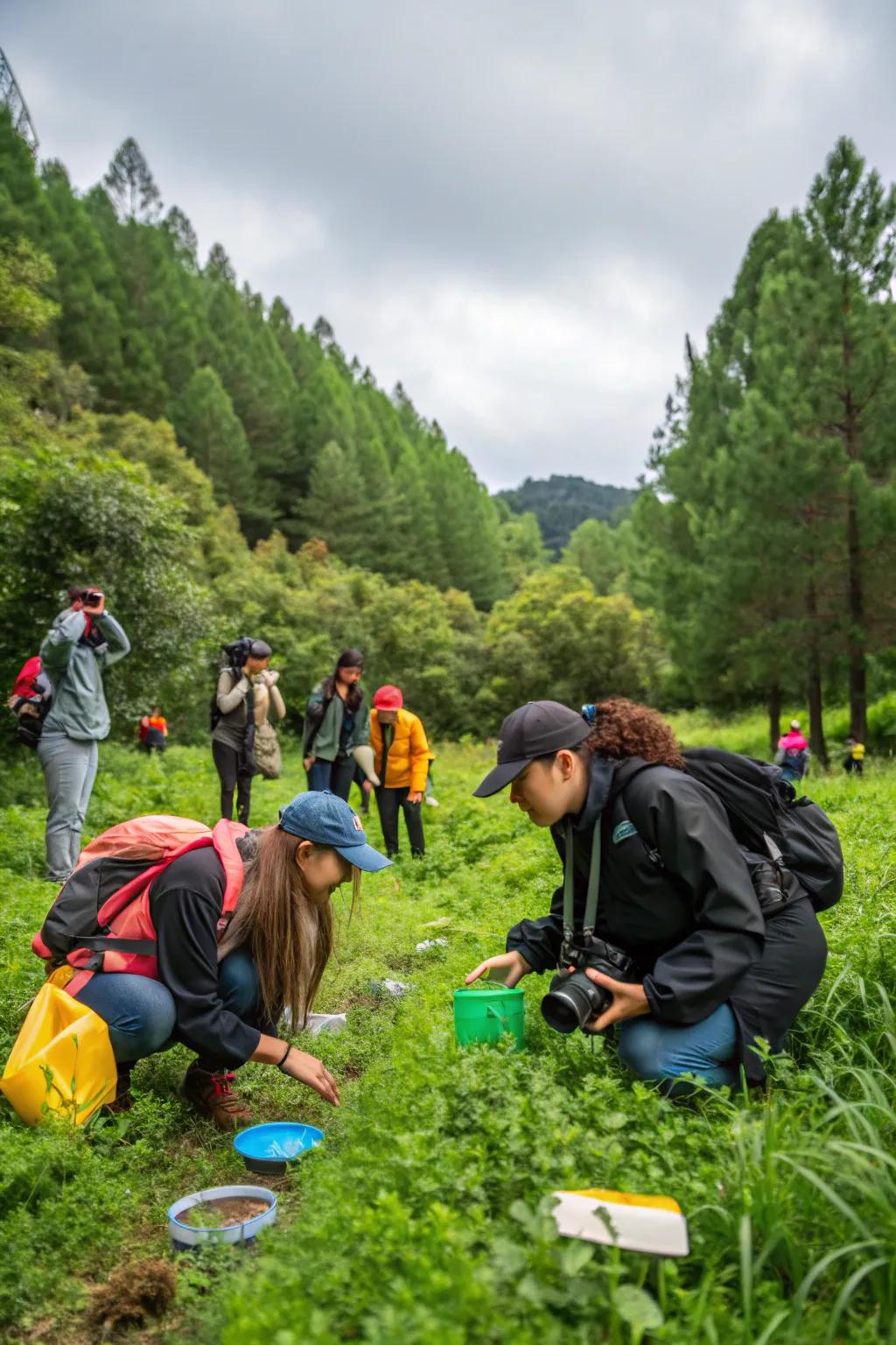 Embark on a nature scavenger hunt adventure.