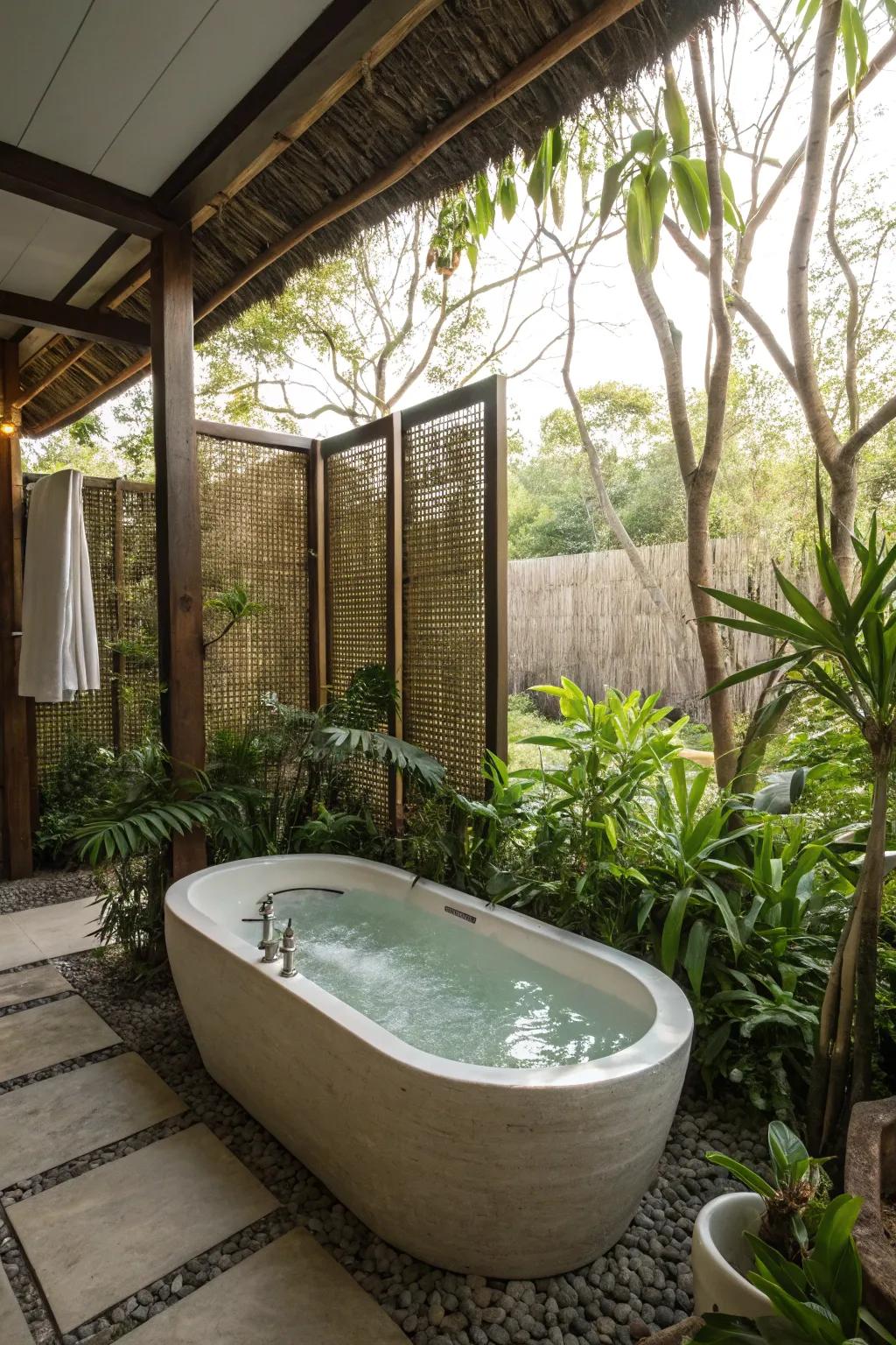 Secluded hideaway for privacy and peace.