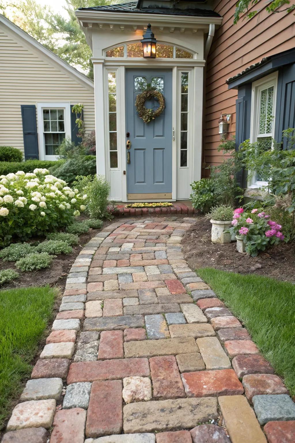 Reclaimed materials add unique character and history.