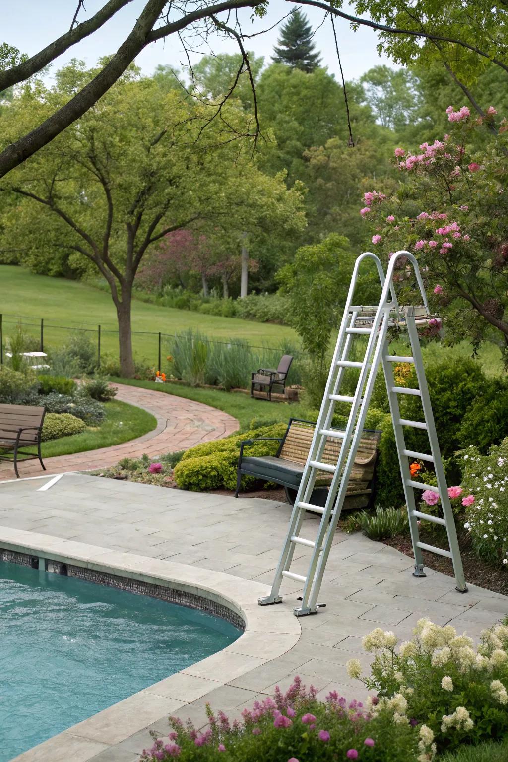 Adapt to change with a convertible deck ladder.