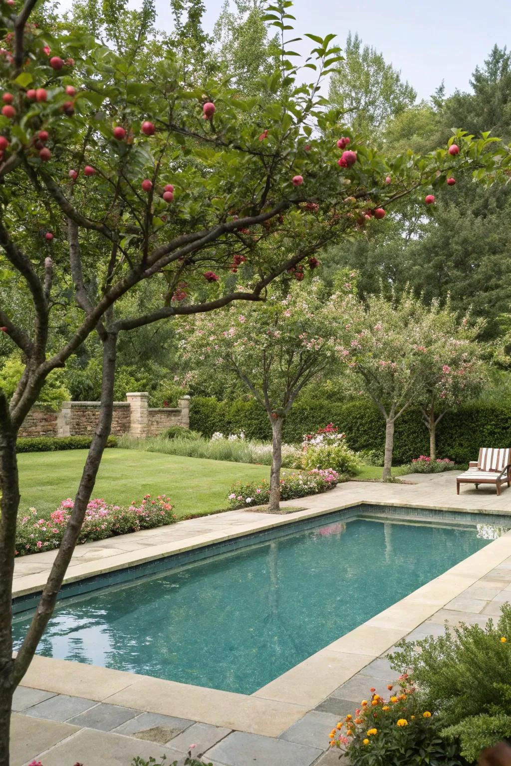 Enjoy nature's bounty with a mini orchard.