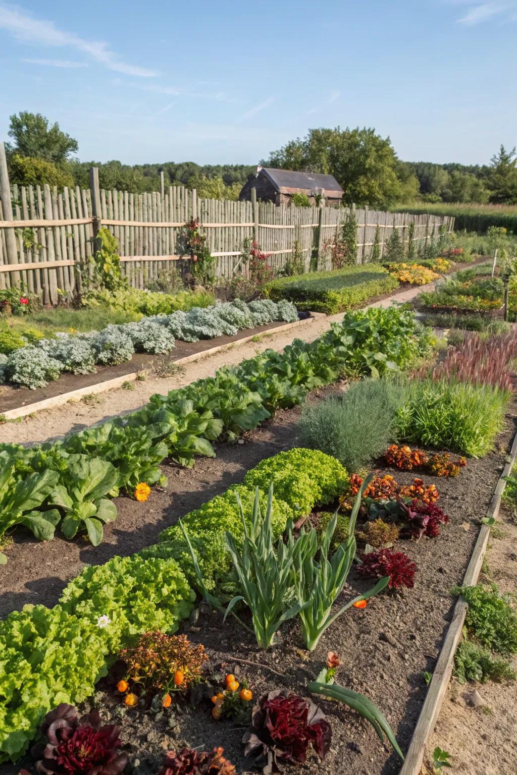 A garden planned for year-round interest.