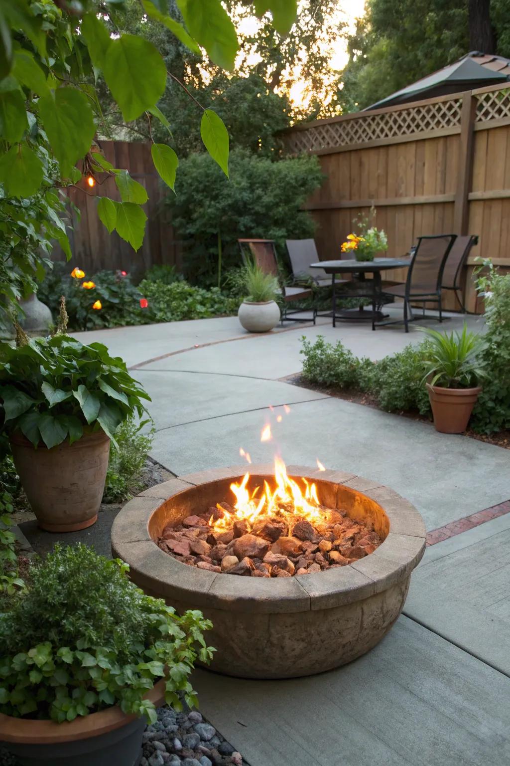 Eco-friendly fire pits offer a sustainable and stylish solution.