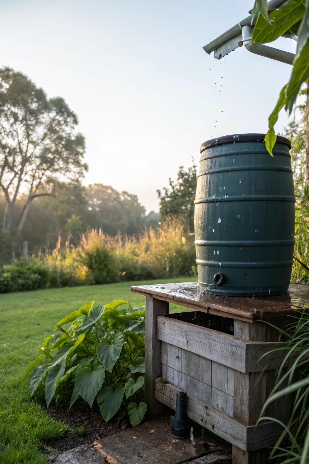An upcycled furniture base bringing creativity to the garden