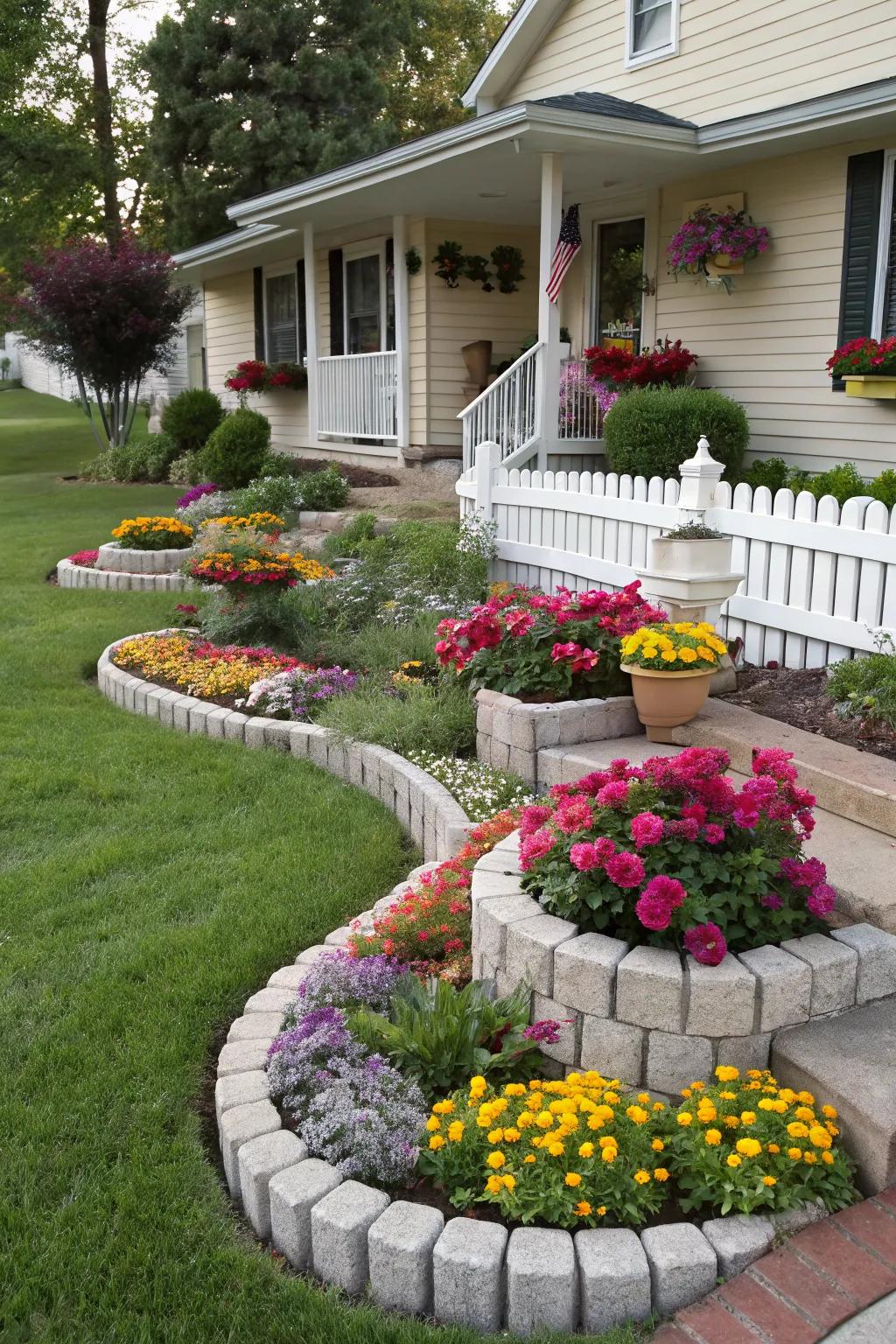Unique shapes make your garden stand out.
