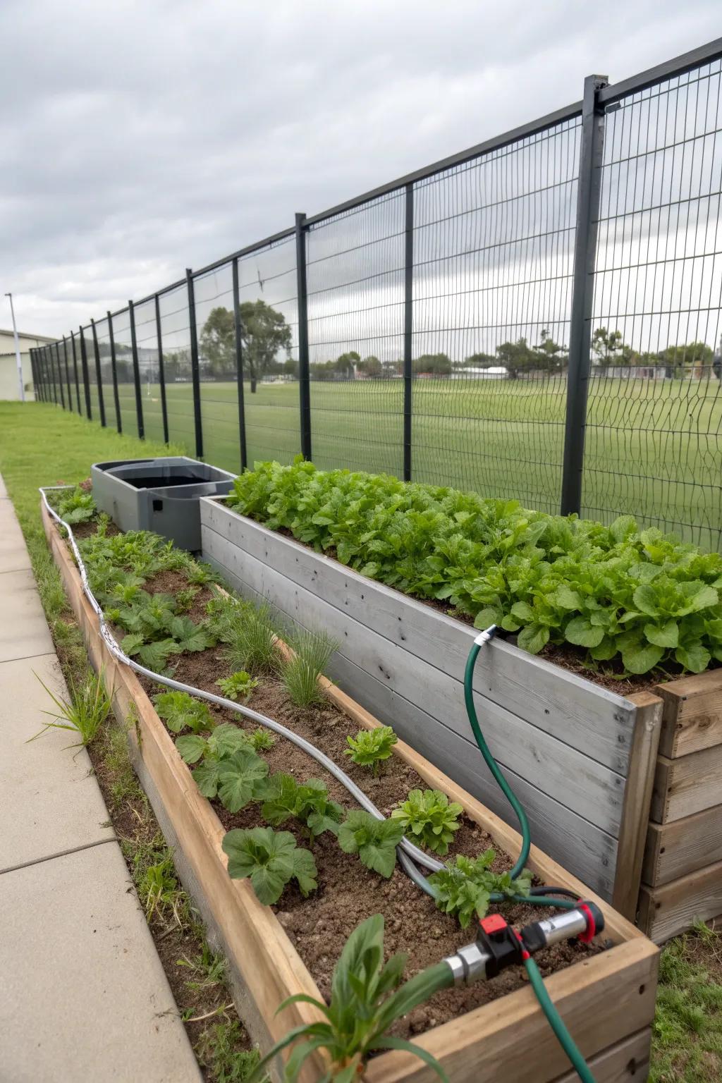 Smart watering keeps your garden lush with ease.