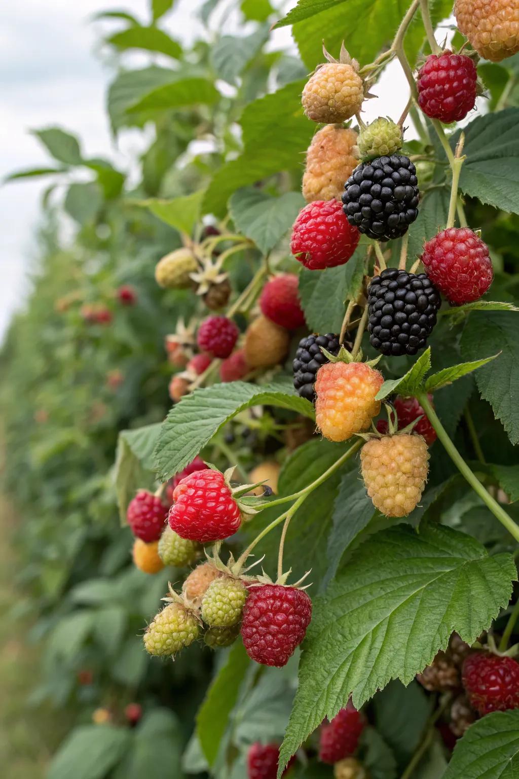 Explore unusual raspberry varieties to add color and interest to your garden.