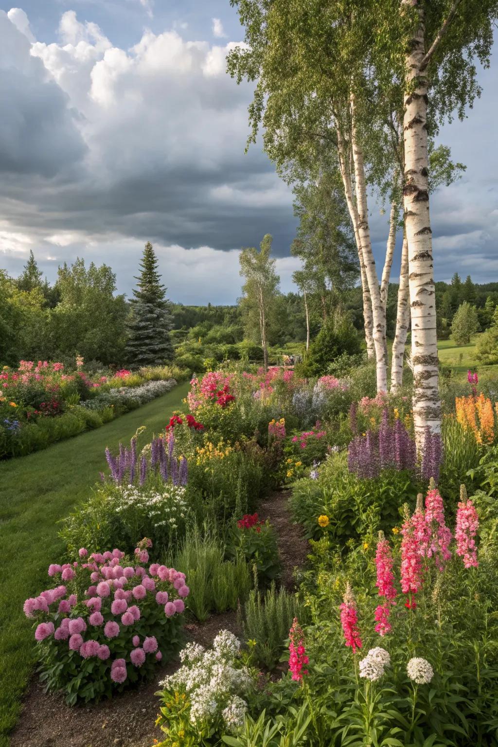 Enjoy year-round color with thoughtful plantings.