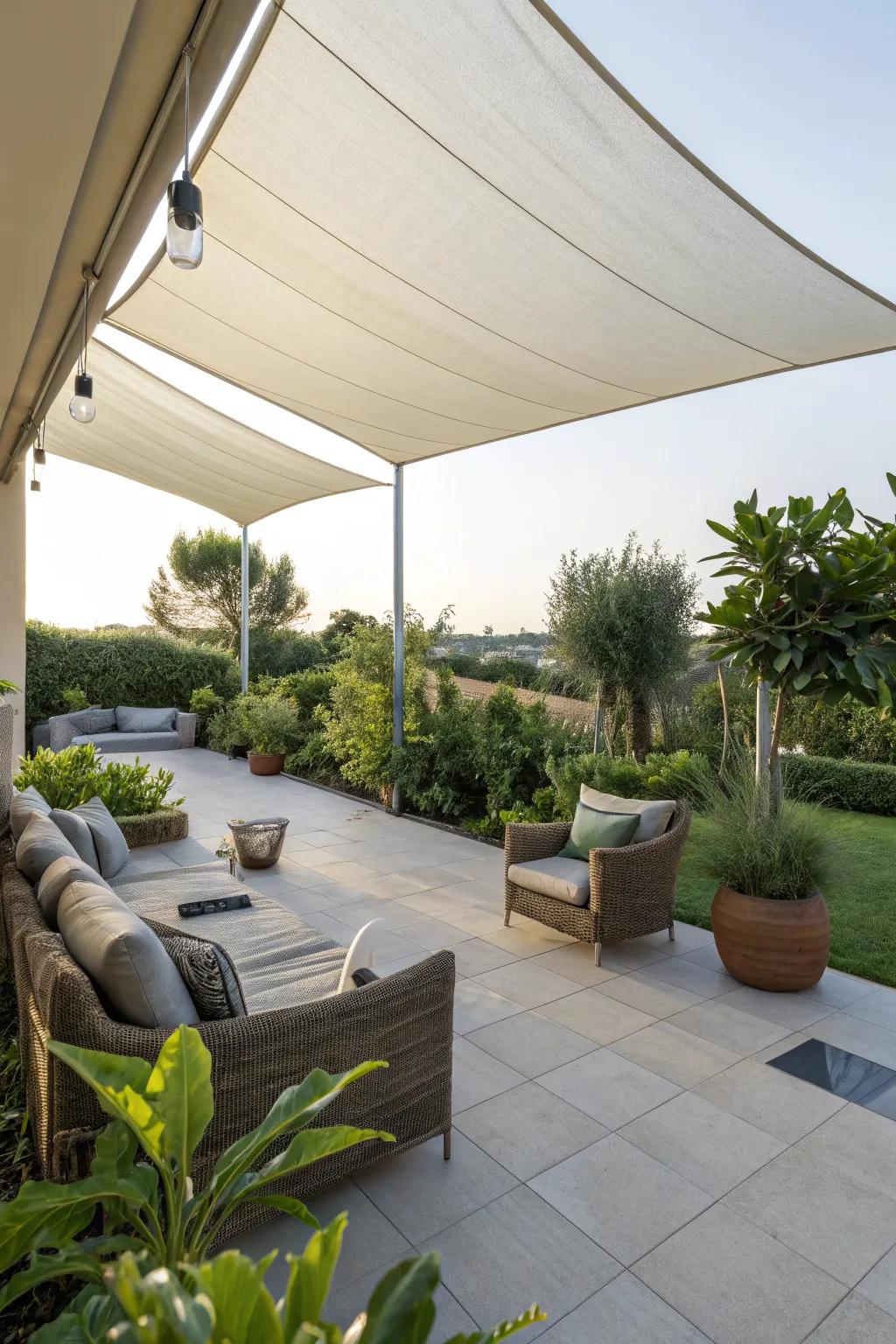 Stay cool with stylish shade solutions.