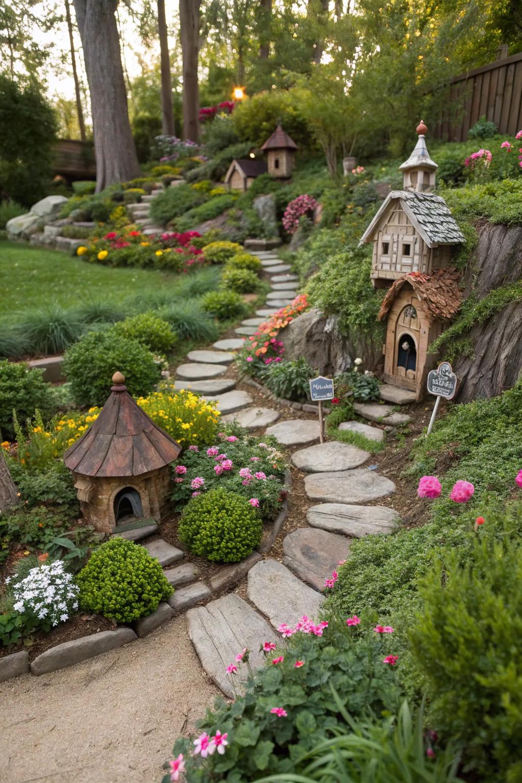 Fairy gardens add a touch of magic to your landscaping.