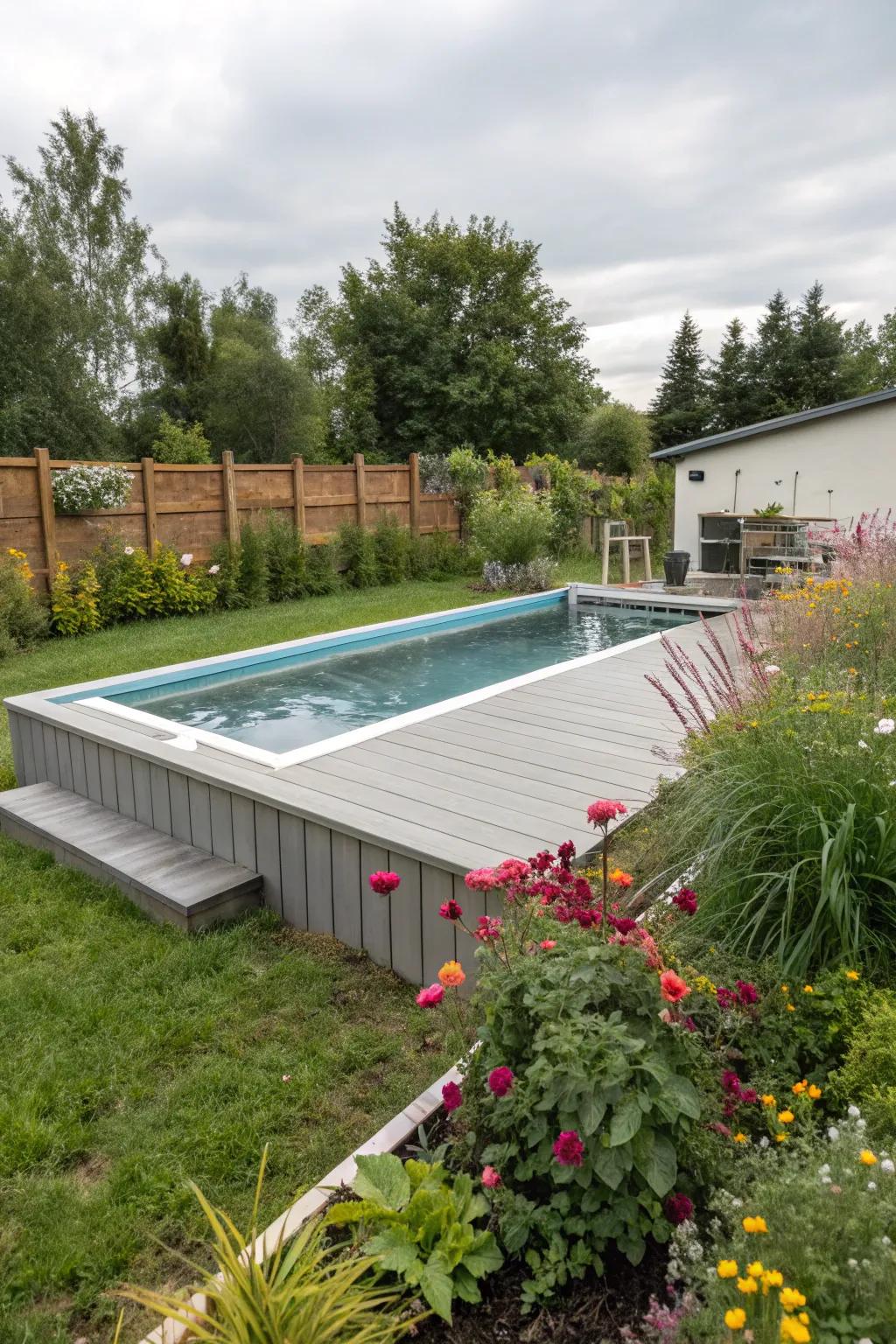 Eco-friendly materials offer sustainability and style.