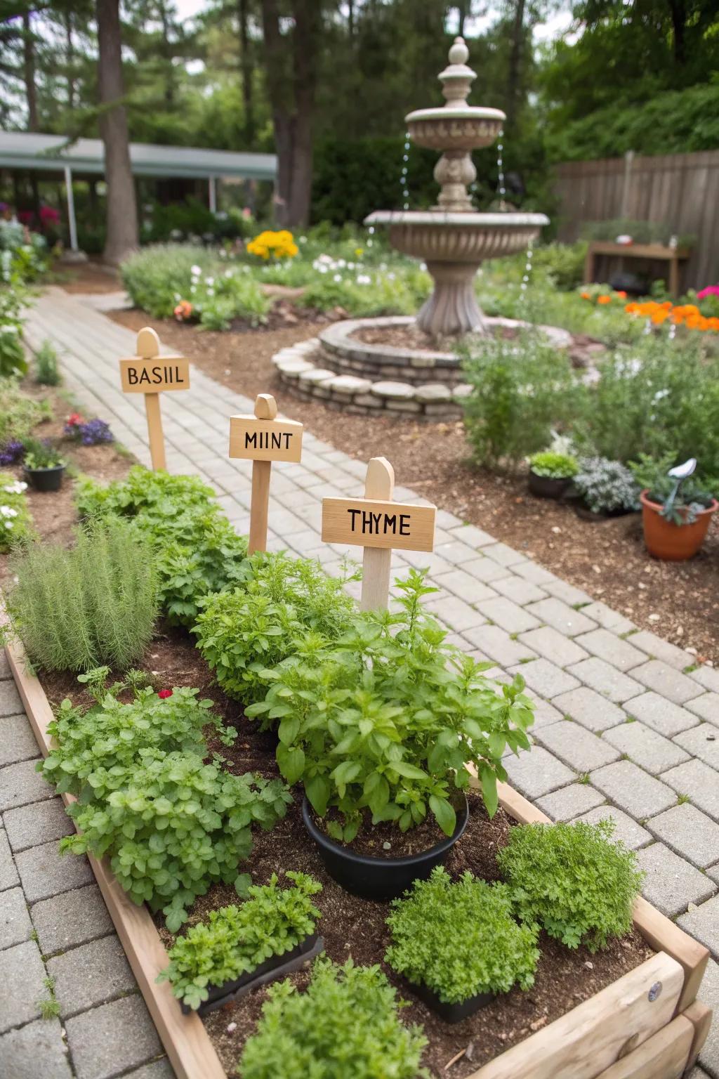 Theme gardens offer a personalized touch and specific purpose.