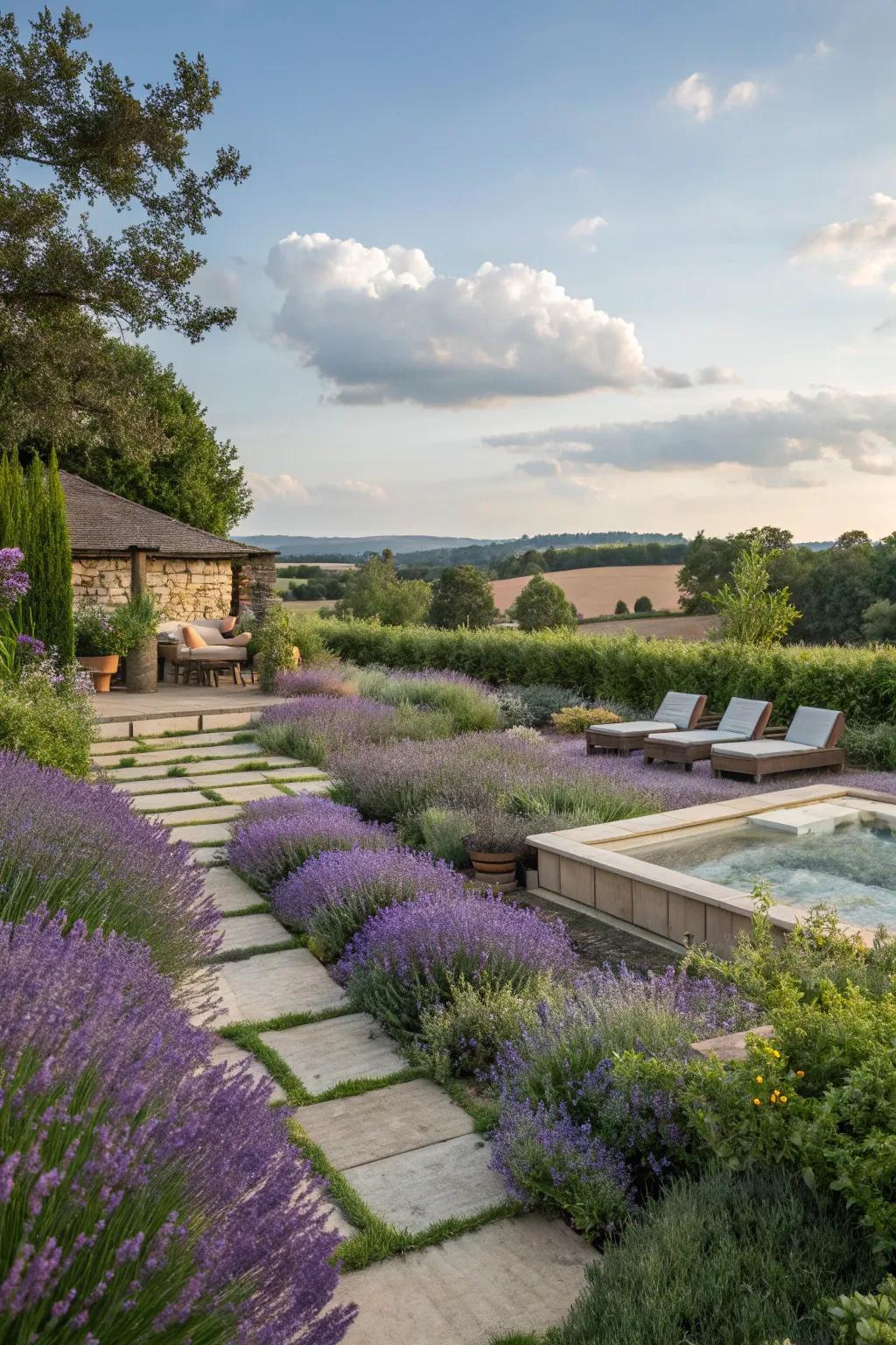 Transform your outdoor space into a fragrant spa garden.